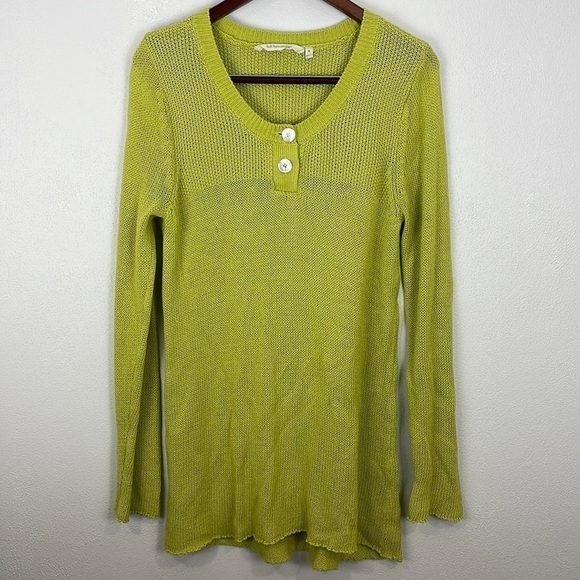 Soft Surroundings Crochet Knit Tunic Sweater - Picture 1 of 9